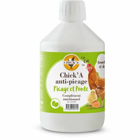 Aliment Diététique Complémentaire Anti-picage Chick'A Picage 1 Aliment Diététique Complémentaire Anti-picage Chick'A Picage