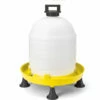 CHICK'A Abreuvoir Sur Pied 15L - Jaune / Blanc
