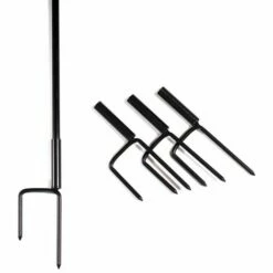 OUTIROR Filet Cloture Pour Poules En Kit Longueur 12M Avec Porte Et 6 Piquets -POULAILLER ET ÉLEVAGE DE LA BASSE-COUR Ventes 27098896 5