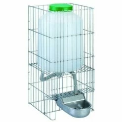 SUINGA Abreuvoir Pour Chien En Aluminium Avec Réservoir De 8 Litres