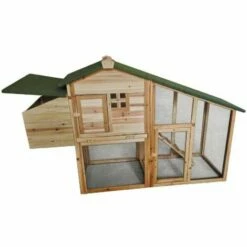 Poulailler Surélevé En Bois 3 à 4 Poules 172x64x110cm Werkapro