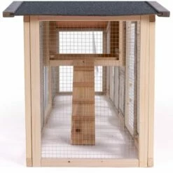 IDMARKET Poulailler VIP Avec Clapier Double XXL En Bois - Naturel 9 IDMARKET Poulailler VIP Avec Clapier Double XXL En Bois - Naturel -POULAILLER ET ÉLEVAGE DE LA BASSE-COUR Ventes 2811558 5