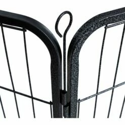 WILTEC Enclos Parc Extérieur Pour Chien Et Chat Grillage Barrière Protection Animaux Domestiques M 210x80cm -POULAILLER ET ÉLEVAGE DE LA BASSE-COUR Ventes 2822224 4