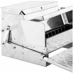 WIESENFIELD Mangeoire Automatique Pour Volaille Poule Canard Oie 11,5 Kg En Acier Galvanisé - Gris -POULAILLER ET ÉLEVAGE DE LA BASSE-COUR Ventes 28259339 4