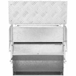 WIESENFIELD Mangeoire Automatique Pour Volaille Poule Canard Oie 11,5 Kg En Acier Galvanisé - Gris -POULAILLER ET ÉLEVAGE DE LA BASSE-COUR Ventes 28259339 5