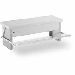 WIESENFIELD Mangeoire Automatique Pour Volaille Poule Canart Oie Capacité De 4 Kg Aluminium - Gris