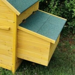 POULAILLER DIRECT Pondoir Supplémentaire Pour Poulailler Bassette Xl Toit Vert - Vert