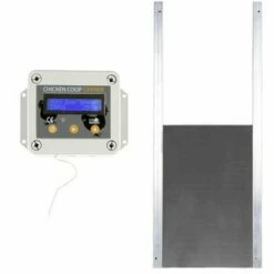CHICK'A Portier Automatique + Trappe Pour Poulailler