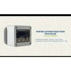 CHICK'A Portier Automatique + Trappe Pour Poulailler -POULAILLER ET ÉLEVAGE DE LA BASSE-COUR Ventes 29895962 5