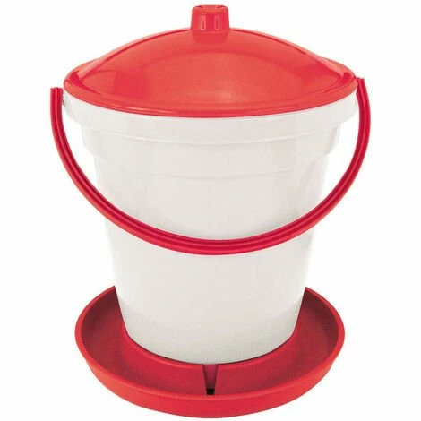 Kerbl Abreuvoir à Volaille 18 L Plastique - Argent 1 Kerbl Abreuvoir à Volaille 18 L Plastique - Argent