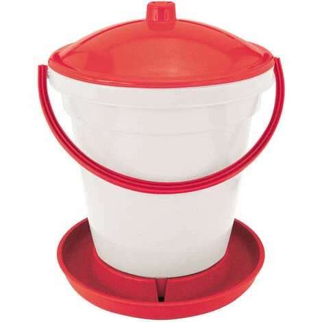 Kerbl Abreuvoir à Volaille 18 L Plastique - Argent 2 Kerbl Abreuvoir à Volaille 18 L Plastique - Argent – Image 2