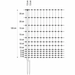 HORIZONT Filet Volaille Non électrifié 25m, H 1.2m - Vert 7 HORIZONT Filet Volaille Non électrifié 25m, H 1.2m - Vert -POULAILLER ET ÉLEVAGE DE LA BASSE-COUR Ventes 30866504 3