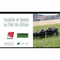 HORIZONT Filet Volaille Non électrifié 25m, H 1.2m - Vert 8 HORIZONT Filet Volaille Non électrifié 25m, H 1.2m - Vert -POULAILLER ET ÉLEVAGE DE LA BASSE-COUR Ventes 30866504 4