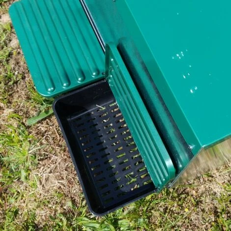 POULAILLER DIRECT Pondoir Poule Extérieur En Métal 4 Nichoirs - Gaun 2 POULAILLER DIRECT Pondoir Poule Extérieur En Métal 4 Nichoirs - Gaun – Image 2