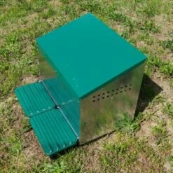 POULAILLER DIRECT Pondoir Poule Extérieur En Métal 2 Nichoirs - Gaun -POULAILLER ET ÉLEVAGE DE LA BASSE-COUR Ventes 31032521 3