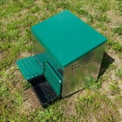 POULAILLER DIRECT Pondoir Poule Extérieur En Métal 2 Nichoirs - Gaun -POULAILLER ET ÉLEVAGE DE LA BASSE-COUR Ventes 31032521 4