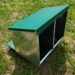 POULAILLER DIRECT Pondoir Poule Extérieur En Métal 2 Nichoirs - Gaun -POULAILLER ET ÉLEVAGE DE LA BASSE-COUR Ventes 31032521 5