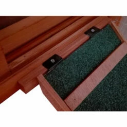 Poulailler 2 Poules (2-3) Bois 198 X 790 X 120 Cm Avec Pondoir /enclos BIGSIZE, 2 Portes, 2 Perchoirs, Rampe Interne, Imperméable, Nettoyage Facile - De BRAST -POULAILLER ET ÉLEVAGE DE LA BASSE-COUR Ventes 32381742 3