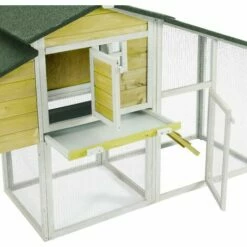 MADE4US Rosalie Jaune - Enclos Poulailler 2 Poules - Jaune -POULAILLER ET ÉLEVAGE DE LA BASSE-COUR Ventes 33393066 3