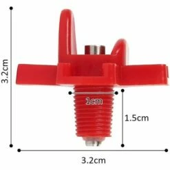 AIDUCHO 12pcs Abreuvoir Poulet, Eau Tétine Poule Alimentateur Fournitures De Volaille Automatique, Distributeur D'eau Canard à Montage Latéral Horizontal Pour Abreuvoir D'eau Propre 8 AIDUCHO 12pcs Abreuvoir Poulet, Eau Tétine Poule Alimentateur Fournitures De Volaille Automatique, Distributeur D'eau Canard à Montage Latéral Horizontal Pour Abreuvoir D'eau Propre -POULAILLER ET ÉLEVAGE DE LA BASSE-COUR Ventes 35926419 4