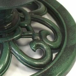 TERRE JARDIN Fontaine Abreuvoir à Oiseaux Sur Pied Avec Lampe Solaire Et Mangeoire -POULAILLER ET ÉLEVAGE DE LA BASSE-COUR Ventes 36511 4