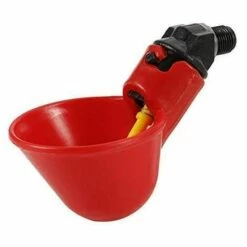 BETTERLIFE 5 Pcs En Abreuvoir Poules, Tasses Automatiques Automatique Chicken Acier Inoxydable Eau Côté Horizontal Mamelons Poulet Volaille Lapin Buveur Abreuvoir Nipple (Bol à Eau à Vis Fixe) -POULAILLER ET ÉLEVAGE DE LA BASSE-COUR Ventes 37833862 4