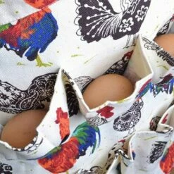 BETTERLIFE Tablier De Collecte D’œufs, 12 Poches Pour Poule Avec Imprimé Coq De Poule Et œufs En Toile, Support Pour Poules Poulailles, Accessoires Au Foyer, Agriculture, Cuisine, Maison De Travail -POULAILLER ET ÉLEVAGE DE LA BASSE-COUR Ventes 37833868 5