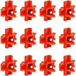 TRIOMPHE Tétine à Eau De Volaille, Abreuvoir Automatique Pour Tétine De Poulet Avec Montage Latéral Horizontal, Abreuvoir Pour Poulets Deau, Lot De 12