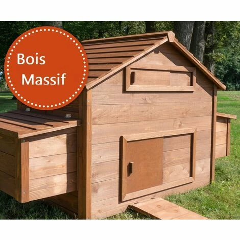 BB-LOISIR Poulailler En Bois Pour Jardin Extérieure Cage Canard équipé 2 Nichoirs 185 X 84 X 112 Cm Modèle 154 Ferme De Terrain 3 BB-LOISIR Poulailler En Bois Pour Jardin Extérieure Cage Canard équipé 2 Nichoirs 185 X 84 X 112 Cm Modèle 154 Ferme De Terrain – Image 3