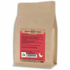 CHEMIN DES POULAILLERS Larves De Mouche Soldat À Picorer Pour Volailles Doypack 1,3l - Prefor