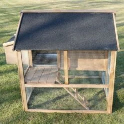 CHEMIN DES POULAILLERS Poulailler Plymouth Toit Shingle Ouvrant 4 À 6 Poules Bois Fsc - Noir 8 CHEMIN DES POULAILLERS Poulailler Plymouth Toit Shingle Ouvrant 4 À 6 Poules Bois Fsc - Noir -POULAILLER ET ÉLEVAGE DE LA BASSE-COUR Ventes 38696659 4