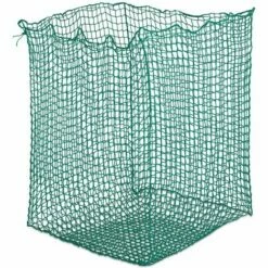WIESENFIELD Grand Filet À Foin Rond Nourriture Chevaux Poneys PP 1,4x1,4x1,6 M Mailles 6 Cm - Noir, Vert