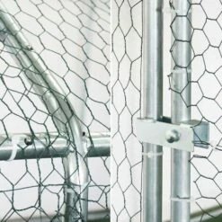 ALICE'S GARDEN Enclos Pour Poulailler 6m² En Acier Galvanisé. Toit Imperméable Et Anti UV. Porte Avec Loquet. 3x2m 6 M² 8 ALICE'S GARDEN Enclos Pour Poulailler 6m² En Acier Galvanisé. Toit Imperméable Et Anti UV. Porte Avec Loquet. 3x2m 6 M² -POULAILLER ET ÉLEVAGE DE LA BASSE-COUR Ventes 39650104 4