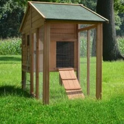 BB-LOISIRAM Poulailler De Luxe En Bois Pour Jardin Exterieur 2-5 Poules Cage Canard 2 Perchoir Nichoir 190 X 67 X 117 Cm -POULAILLER ET ÉLEVAGE DE LA BASSE-COUR Ventes 40203978 5