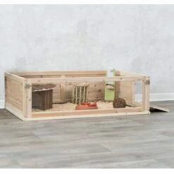 TRIXIE Piste Intérieure Pour Cochons D'Inde 100x60x30 Cm - Brun -POULAILLER ET ÉLEVAGE DE LA BASSE-COUR Ventes 40910710 5