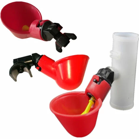 BETTERLIFE BETTE 5pcs Automatique Volaille Eau Tasses À Bol Bol En Plastique Poulet Poule Oiseau Auto Buveur Abreuvoir D'alimentation 5 BETTERLIFE BETTE 5pcs Automatique Volaille Eau Tasses À Bol Bol En Plastique Poulet Poule Oiseau Auto Buveur Abreuvoir D'alimentation – Image 5