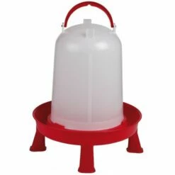 KERBL Abreuvoir En Plastique Avec Pied 5 Litres Rose - Rose