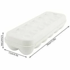 GUAZHUNIFR Boite à Oeufs Avec Couvercle, Boite à Oeufs Empilable 1ensembles Accessoire PoulaillerGuazhuni（gris） -POULAILLER ET ÉLEVAGE DE LA BASSE-COUR Ventes 42579803 3