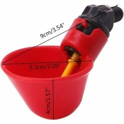 TANABATA Lot De 5 Gobelets Automatiques En Plastique Pour Volaille -POULAILLER ET ÉLEVAGE DE LA BASSE-COUR Ventes 44322105 4