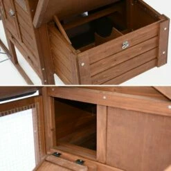 ALICE'S GARDEN Poulailler En Bois GALINETTE, 3 Poules, Cage à Poule Avec Enclos - Bois -POULAILLER ET ÉLEVAGE DE LA BASSE-COUR Ventes 44638826 4