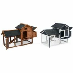 ALICE'S GARDEN Poulailler En Bois GALINETTE, 3 Poules, Cage à Poule Avec Enclos - Bois -POULAILLER ET ÉLEVAGE DE LA BASSE-COUR Ventes 44638826 5