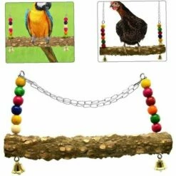 Animal Balançoire En Bois, Jouet Stand De Poulet, Balançoire Jouets De Poulet Poulailler Accessoires Perruche Balançoire Perch Jouets Pour Oiseaux Grand Perroquet Ara Poules 45*31cm Fontainebleau -POULAILLER ET ÉLEVAGE DE LA BASSE-COUR Ventes 45292825 3