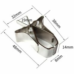 VERSAILLESFR Mangeoire À Oiseaux Pour Perroquets,3 Pcs Porte-Fruit Oiseaux En Acier Inoxydable Mangeoire à Oiseaux Pour Cage à Oiseaux Légumes Mangeoire Petits Animaux -POULAILLER ET ÉLEVAGE DE LA BASSE-COUR Ventes 46565479 5