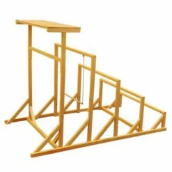 CHEMIN DES POULAILLERS Aire De Jeux En Bois Pour Poule Avec Balançoire -POULAILLER ET ÉLEVAGE DE LA BASSE-COUR Ventes 47145013 4