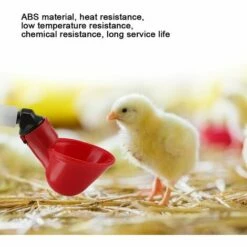Betterlife 5 Pièces Tasses à Boire De L'eau De Volaille Mangeoire à Oiseaux Abreuvoir Automatique En Plastique Pour Le Bétail Poulet Poule Poulailler Poulailler Arc D'alimentation -POULAILLER ET ÉLEVAGE DE LA BASSE-COUR Ventes 48448712 4
