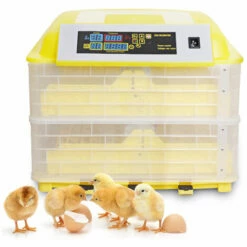 SUPERSELLER Couveuse Et Incubateur Pour Volaille Incubateur D'oeufs Numérique 96 Oeufs Machine D'éclosion De Volaille Avec Ventilateur Turner D'oeufs Affichage LCD Température Humidité Fonction D'alarme Éclosoirs Automatiques De Volaille Pour Poulet Canards Cailles O -POULAILLER ET ÉLEVAGE DE LA BASSE-COUR Ventes 49471027 3