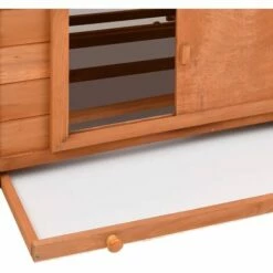 VidaXL Poulailler 152x96x110 Cm Bois De Sapin Massif - Brun -POULAILLER ET ÉLEVAGE DE LA BASSE-COUR Ventes 49609457 5