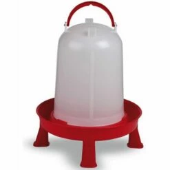 CHEMIN DES POULAILLERS Abreuvoir Poule 10l Deluxe Avec Pieds