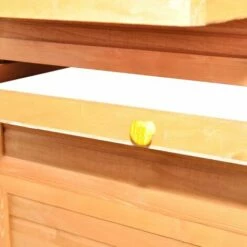 VidaXL Poulailler 295 X 163 X 170 Cm Bois - Brun -POULAILLER ET ÉLEVAGE DE LA BASSE-COUR Ventes 5088708 5