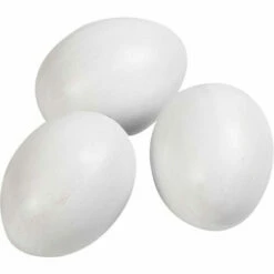 Un Faux œuf De Poule En Plastique Pour Volaille - Flamingo Pet Products - Blanc -POULAILLER ET ÉLEVAGE DE LA BASSE-COUR Ventes 51740998 3